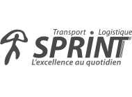 Créations de logo, de site web et de communication pour les Transports Sprint par WonderDays.